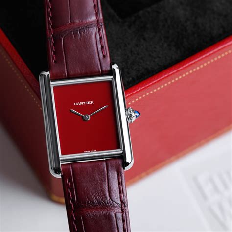 red cartier watch|cartier watches official website.